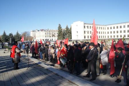 Празднование 97-й годовщины Великого Октября в Карачаево-Черкесской Республике