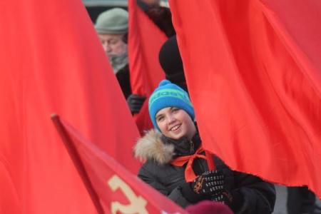 Омичи отметили 97-ю годовщину Великой Октябрьской Социалистической Революции
