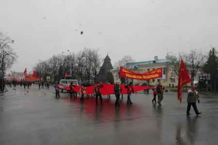 Празднование Великого Октября в Псковской области