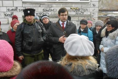 Пермь. Народный сход жителей микрорайона «Краснова» в защиту уничтожаемого парка