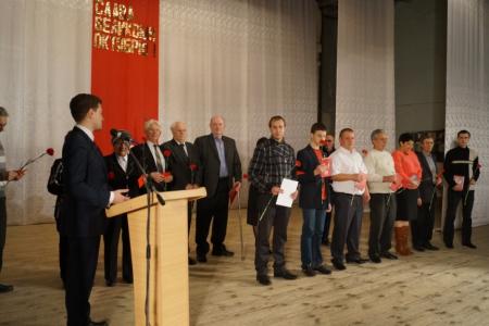 Пензенская область. Коммунисты организовали торжественный концерт в честь годовщины Великой Октябрьской социалистической революции