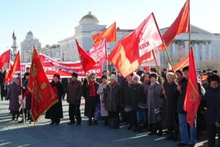 Забайкалье: Слава достижениям Октября!