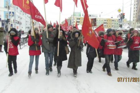 Октябрьские дни в Якутии