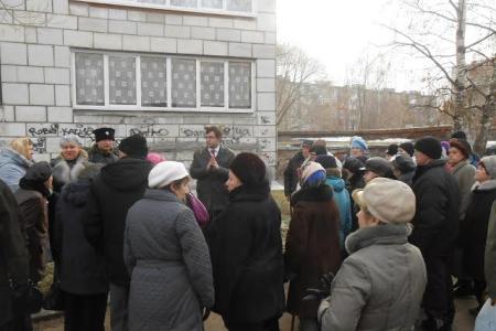 Пермь. Народный сход жителей микрорайона «Краснова» в защиту уничтожаемого парка