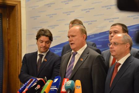 Г.А. Зюганов: Разговоры о единстве должны подкрепляться реальной политикой