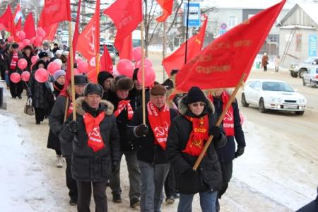 Красный Октябрь в Магадане