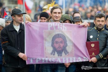 Г.А.Зюганов на митинге "Мы едины": Надо признать Донецкую и Луганскую народные республики!