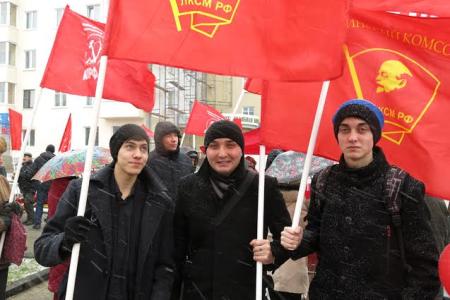 Чувашские коммунисты отметили праздник Великого Октября
