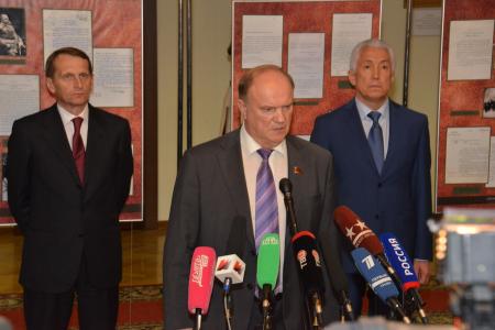 Г.А. Зюганов: Мы готовы к совместной работе по укреплению державных основ и справедливости в нашем обществе