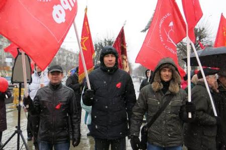 Чувашские коммунисты отметили праздник Великого Октября