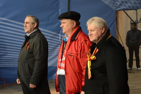 Г.А. Зюганов: «Мы прямо заявляем, что не дадим в обиду Новороссию!»