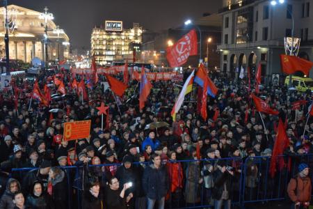 «Октябрь не остался в прошлом, в России вновь настает время вспомнить ленинские и сталинские заветы»