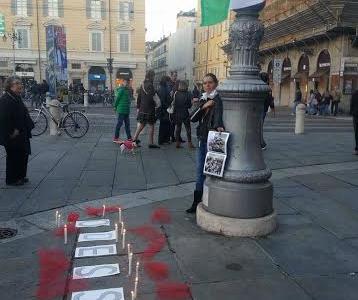 В Италии почтили память погибших в Одесском Доме Профсоюзов