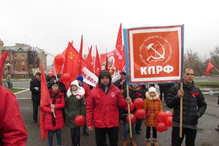Республика Мордовия. Слава Великому Октябрю!