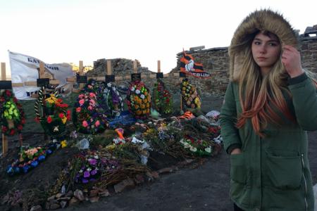 Самая сильная девочка в Мире, пионерка и комсомолка Марьяна Наумова посетила Донбасс