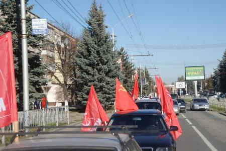Празднование 97-й годовщины Великого Октября в Карачаево-Черкесской Республике
