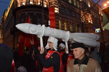 «Октябрь не остался в прошлом, в России вновь настает время вспомнить ленинские и сталинские заветы»