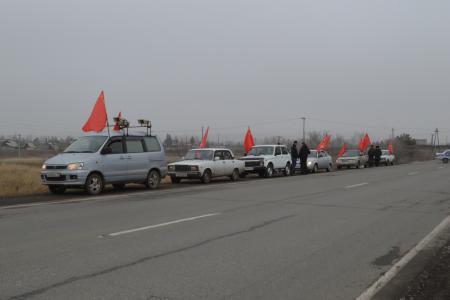 Коммунисты Республики Хакасия отметили 97-ю годовщину Октября