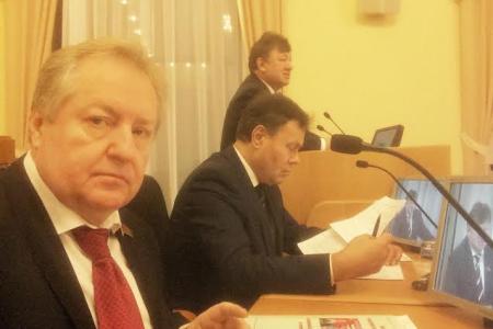 Открытие семинара-совещания партийного актива Урала