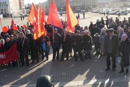 Республика Алтай. 97-лет Великой Октябрьской социалистической революции