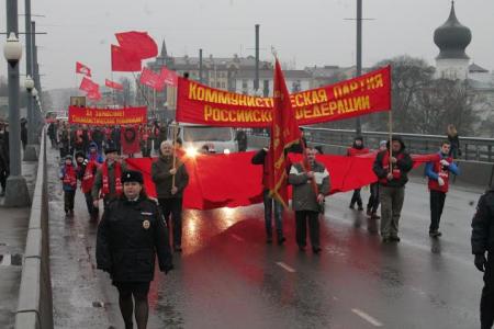 Празднование Великого Октября в Псковской области