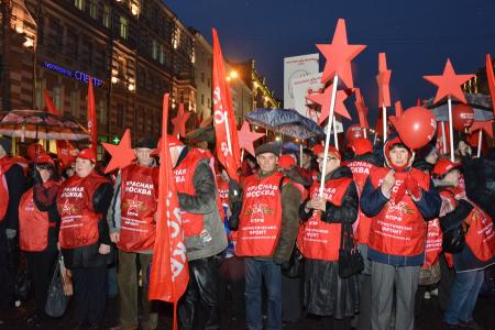 «Октябрь не остался в прошлом, в России вновь настает время вспомнить ленинские и сталинские заветы»