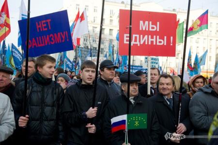 Г.А.Зюганов на митинге "Мы едины": Надо признать Донецкую и Луганскую народные республики!