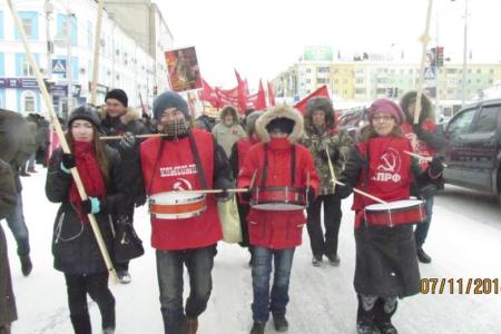 Октябрьские дни в Якутии