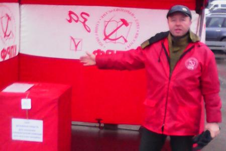 Нижегородский коммунист Александр Юхтаров о сборе помощи для Донецкой и Луганской Народных Республик на родине Максима Горького