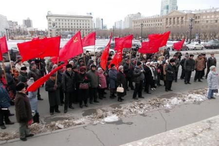Годовщина Октябрьской Революции в Хабаровске