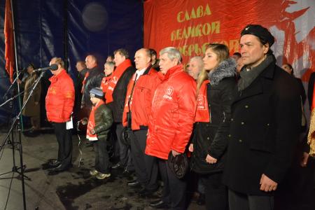 «Октябрь не остался в прошлом, в России вновь настает время вспомнить ленинские и сталинские заветы»