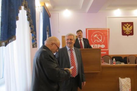 Депутаты фракции КПРФ встретились с партийным активом города Краснодара