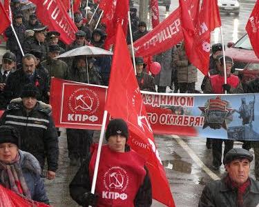 Чувашские коммунисты отметили праздник Великого Октября