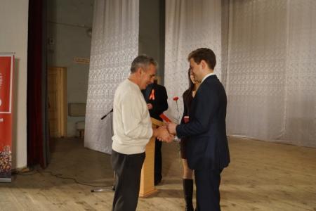 Пензенская область. Коммунисты организовали торжественный концерт в честь годовщины Великой Октябрьской социалистической революции