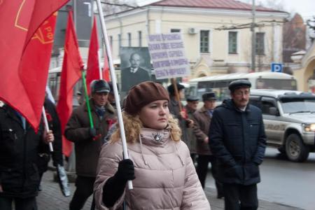 Томская область отметила годовщину Великого Октября