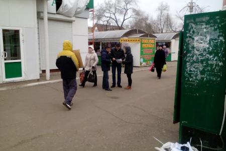 Оренбургская область. Пикет комсомольцев против "закона Ротенберга"