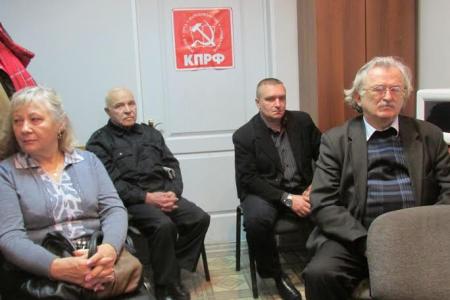 Кемеровская область. Коммунисты Новокузнецка подвели итоги уходящего 2014 года и наметили планы на 2015 год