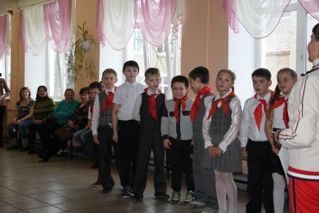Пермский край. Прием в пионеры в городе Кунгуре 