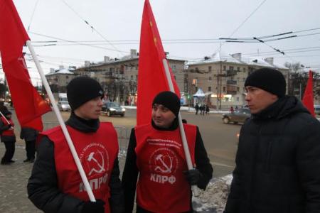 5 декабря 2014 года в Чувашской Республике прошли протестные акции, приуроченные к 79-й годовщине Сталинской Конституции СССР