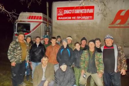 Гуманитарный груз от крымских коммунистов жителям Новороссии доставлен по назначению