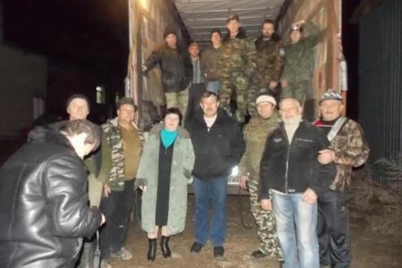 Гуманитарный груз от крымских коммунистов жителям Новороссии доставлен по назначению