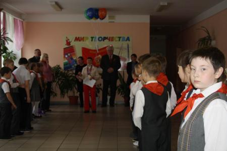 Пермский край. Прием в пионеры в городе Кунгуре 