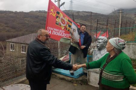 Краснодарский край. Коммунисты отметили День рождения Сталина