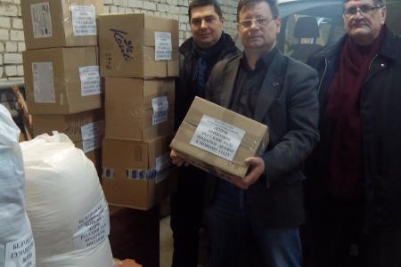 "Своих в беде не бросаем!". Белгородские коммунисты отправили гуманитарную помощь Новороссии