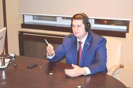 Зампредседателя Тульской областной думы Алексей Лебедев в эфире «Милицейской волны» подвел политические итоги 2014 года
