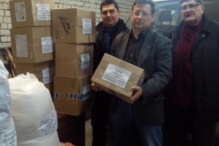 "Своих в беде не бросаем!". Белгородские коммунисты отправили гуманитарную помощь Новороссии
