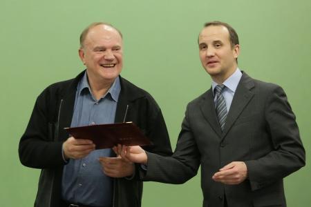 Г.А. Зюганов вручил дипломы выпускникам Центра политической учебы