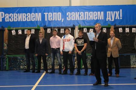 Первый секретарь Псковского обкома КПРФ А.А. Рогов принял участие в открытии Центра смешанных боевых единоборств ММА в Великих Луках