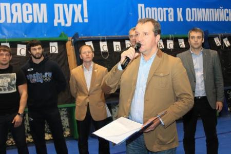 Первый секретарь Псковского обкома КПРФ А.А. Рогов принял участие в открытии Центра смешанных боевых единоборств ММА в Великих Луках