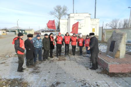 Рязанская область. Коммунисты провели акцию «Красный десант» в городе Шацке